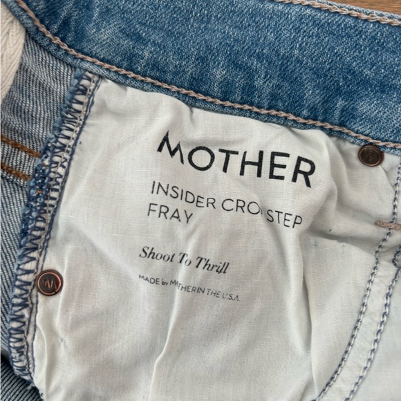 The Insider Crop Step Fray 
MOTHER - Picture 9 of 9